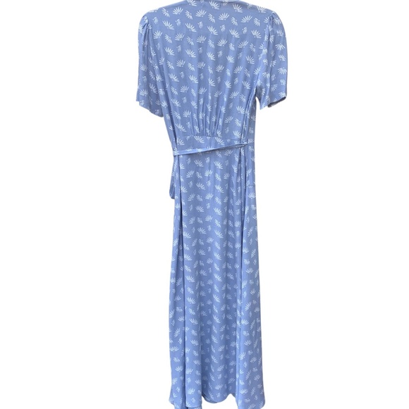 C'est Moi Summer Wrap Maxi Dress Sz Large - Picture 2 of 3